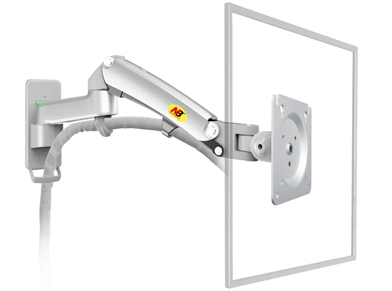 New NB F150 Gas Spring 24-35 inch LED TV Wall Mount Monitor Holder Ergonomic Mount Arm Max. VESA 100*100mm Loading 3-12kgs