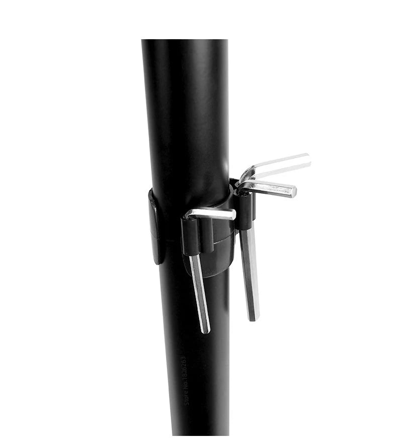 M076 Dual LCD Monitor Desk Mount Fully Adjust Stand with Extra Laptop Tray for Laptop Notebook up to 17" and Screen up to 32"