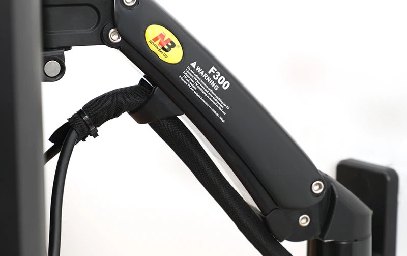 New NB F150 Gas Spring 24-35 inch LED TV Wall Mount Monitor Holder Ergonomic Mount Arm Max. VESA 100*100mm Loading 3-12kgs