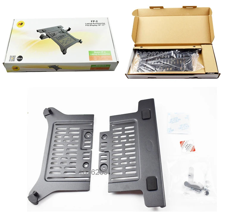 2 in 1 NB NEW F80 + FP-2 for 17-30" Monitor + 10"-17" laptop desktop Holder notebook computer mount stand laptop clamp
