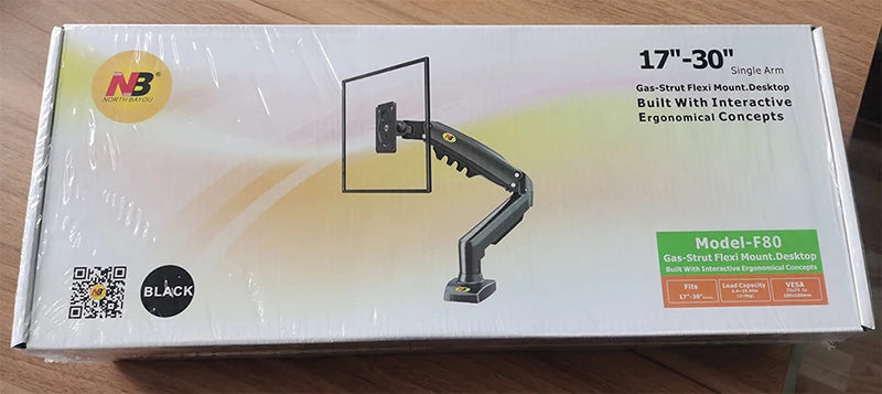 2 in 1 NB NEW F80 + FP-2 for 17-30" Monitor + 10"-17" laptop desktop Holder notebook computer mount stand laptop clamp