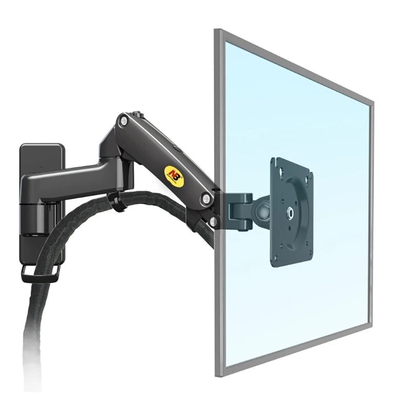 New NB F150 Gas Spring 24-35 inch LED TV Wall Mount Monitor Holder Ergonomic Mount Arm Max. VESA 100*100mm Loading 3-12kgs