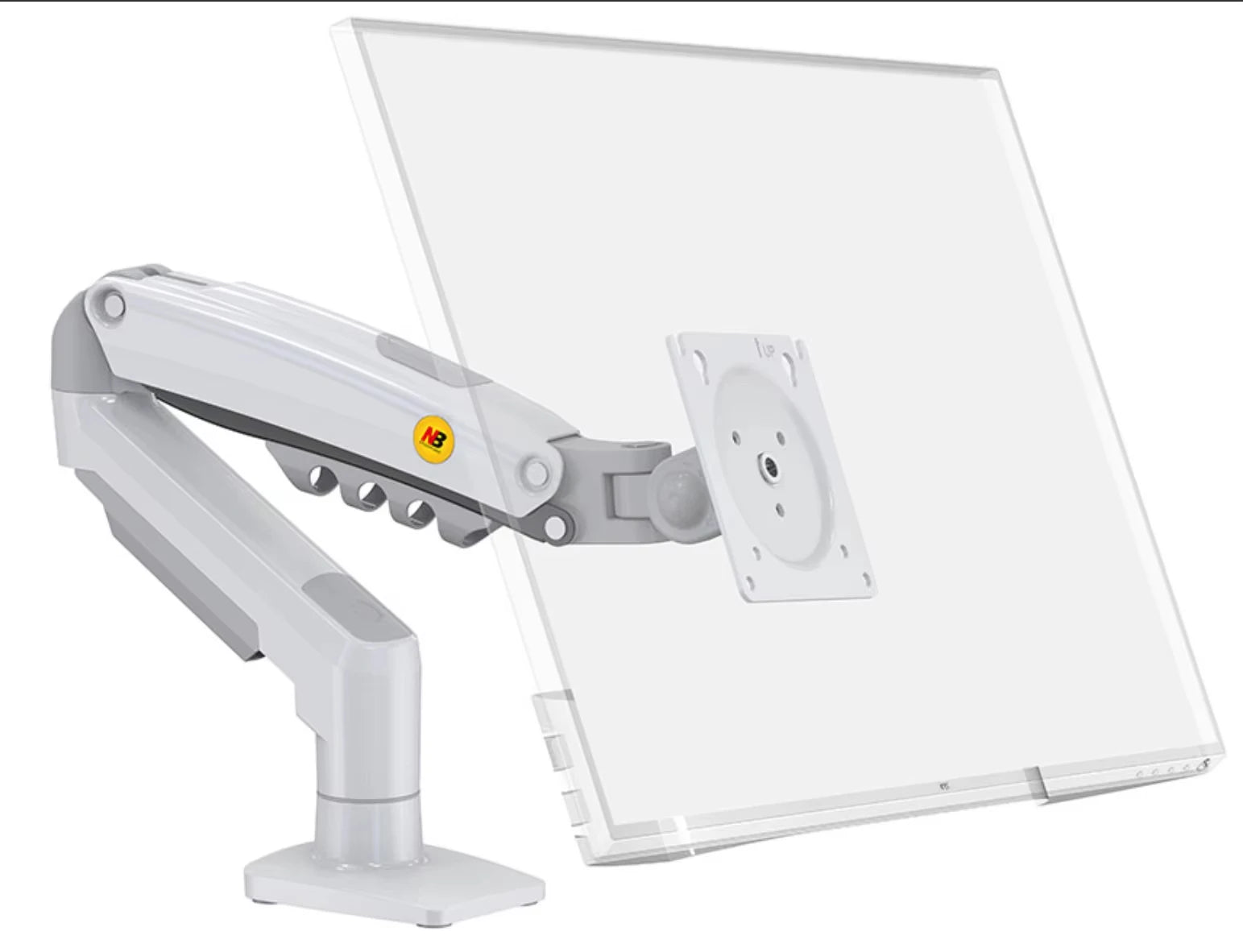 NB F80 Desktop Gas Spring 17-30" LCD LED Monitor Holder Mount Arm Full Motion Display Stand Loading 2-9 Kgs